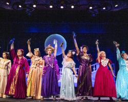 Women of the town lament about being single in “Rodgers + Hammerstein’s Cinderella,” presented by Foothill Music Theatre July 18 – August 4, 2019.