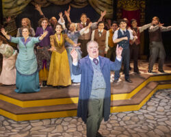 The Chairman (John Mannion) and cast are off to the races in "The Mystery of Edwin Drood," presented by Foothill Music Theatre February 27 - March 8 at the Lohman Theatre in Los Altos Hills.