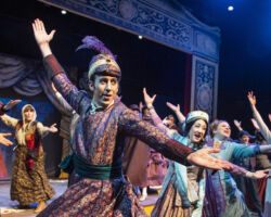 The cast strikes a pose in "The Mystery of Edwin Drood," presented by Foothill Music Theatre February 27 - March 8 at the Lohman Theatre in Los Altos Hills.