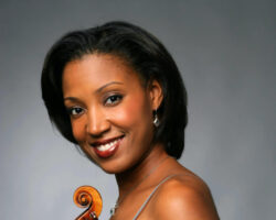 Violinist Kelly Hall-Tompkins will perform Wynton Marsalis’ "Violin Concerto" in California Symphony’s "Copland—American Traditions” program, Sept. 30–Oct. 1, 2023 at the Lesher Center for the Arts in Walnut Creek.
