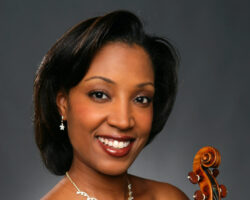 Violinist Kelly Hall-Tompkins will perform Wynton Marsalis’ "Violin Concerto" in California Symphony’s "Copland—American Traditions” program, Sept. 30–Oct. 1, 2023 at the Lesher Center for the Arts in Walnut Creek.