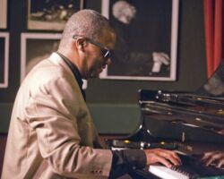 Famed jazz pianist Marcus Roberts (pictured), NEA Jazz Master drummer Jason Marsalis, and bassist Marty Jaffe will bring a modern interpretation to George Gershwin’s "Rhapsody in Blue" in California Symphony's "Gershwin in New York" concerts, Jan. 27-28, 2024 at the Lesher Center for the Arts in Walnut Creek.