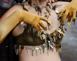 Bedford Gallery presents works by the world’s most accomplished blind photographers with the exhibition "Sight Unseen: International Photography by Blind Artists," presented at Bedford Gallery, a contemporary art space inside the Lesher Center for the Arts, July 8–September 17, 2023. <strong>Seen here: Henry Butler's "Key Bra"</strong>