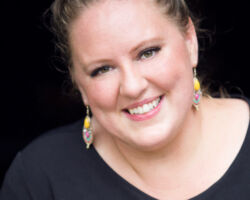 Mary Hoskins from Saratoga Springs, New York is one of the performers in Merola Opera Program's Schwabacher Summer Concert as the artists perform extended scenes from a variety of operatic works July 11 and July 13 at the San Francisco Conservatory of Music Caroline H. Hume Concert Hall.