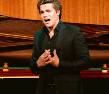 Tenor Tristan Tournaud performs "Ten Thousand Miles Away" at Merola Opera Program's "A Grand Night for Singing – An American Songfest."