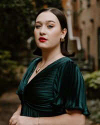 Soprano Anna Thompson will star as Micaëla in Merola Opera Program's "La Tragédie de Carmen," Peter Brook’s gripping, condensed adaptation of Bizet’s opera 7pm, Thurs., Jul. 9 and 2pm, Sat., Jul. 11 at the San Francisco Conservatory of Music’s Caroline H. Hume Concert Hall.