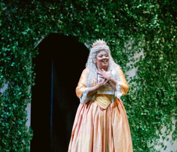 Soprano Adia Evans as Prima Donna/Ariadne in Merola Opera Program's "Ariadne auf Naxos," performing Thursday, July 30 and Saturday, August 1 at the San Francisco Conservatory of Music’s Caroline H. Hume Concert Hall.